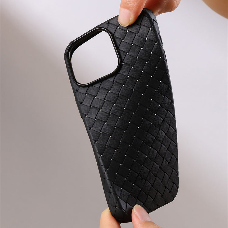 JR-BP005 BRAIDED CASES FOR IPHONE 15 PRO MAX 6.7 INCH - BLACK JOYROOM