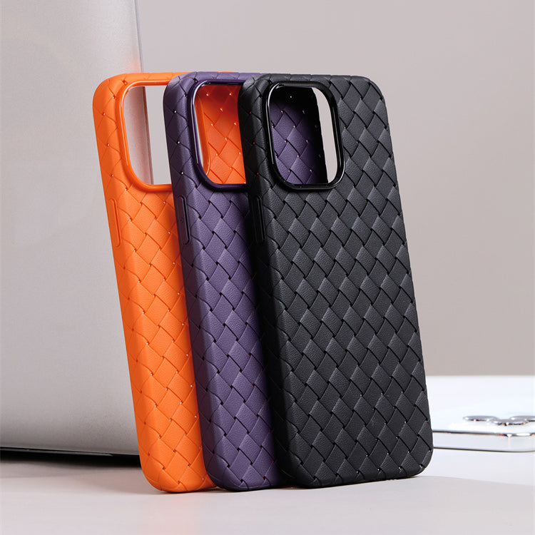 JR-BP005 BRAIDED CASES FOR IPHONE 15 PRO MAX 6.7 INCH - BLACK JOYROOM