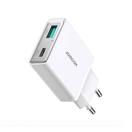 Joyroom JR-TCF14 20W A+C Super Slim Charger EU White Joyroom.pk