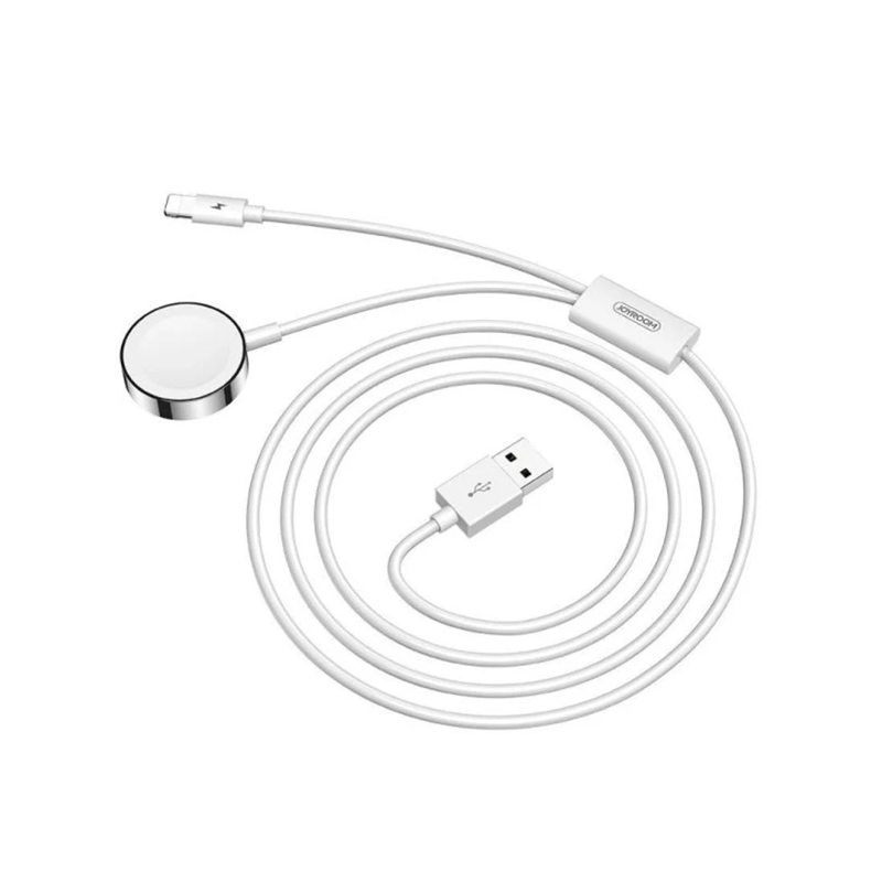 S-IW002S JOYROOM USB to Lightning + Apple Watch Magnetic Charging Cable JOYROOM