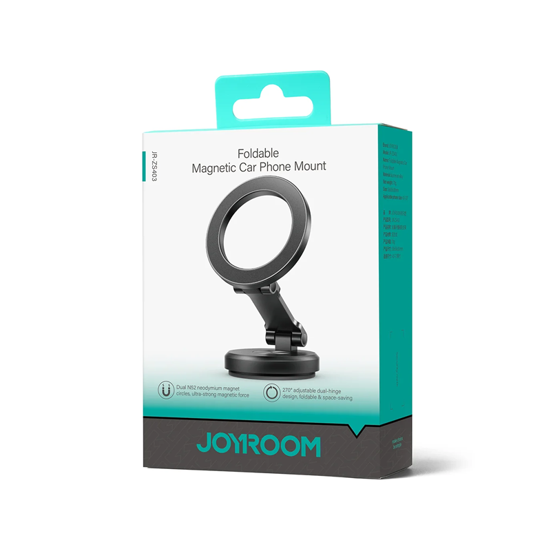 Joyroom JR-ZS403 Foldable Magnetic Car Phone Mount Joyroom.pk