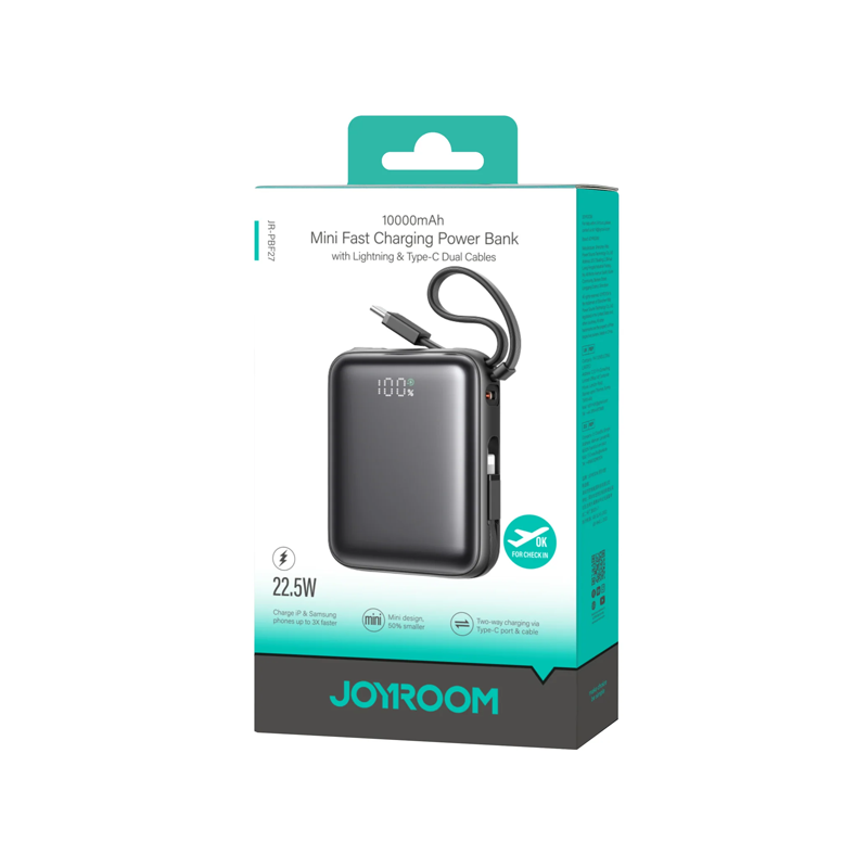 Joyroom JR-PBF27 22.5W Mini Power Bank 10000Mah Joyroom.pk