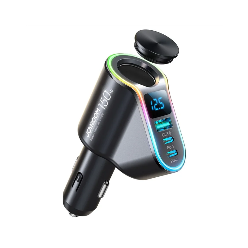 Joyroom JR-CL21 150W 4 in 1 Car Charger Joyroom.pk