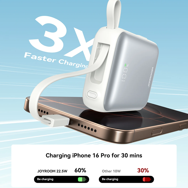 Joyroom JR-PBF27 22.5W Mini Power Bank 10000Mah Joyroom.pk