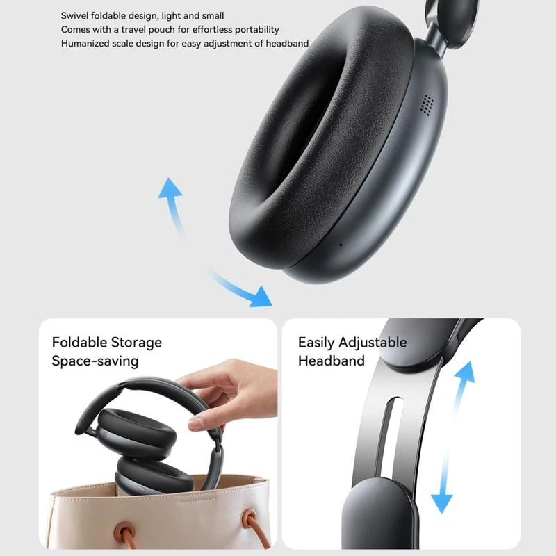 Joyroom JR-JH1 Hybrid ANC Bluetooth Wireless Headphones Joyroom.pk