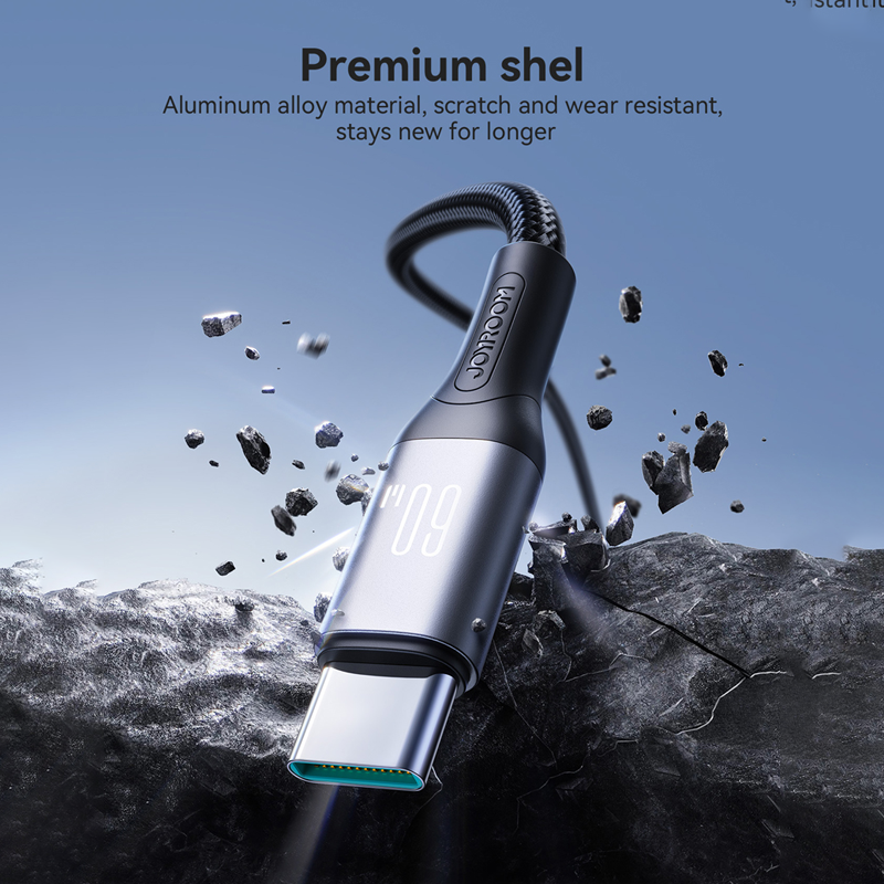 Joyroom S-A28 60W Fast Charging Data Cable Type-C To Type-C 2M Joyroom.pk