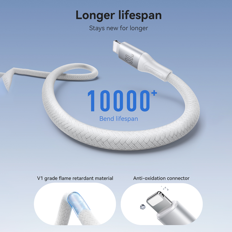 Joyroom S-A28 30W Fast Charging Data Cable Type-C To Lightning 2M Joyroom.pk