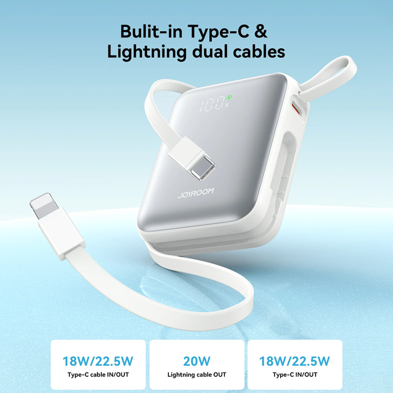 Joyroom JR-PBF27 22.5W Mini Power Bank 10000Mah Joyroom.pk