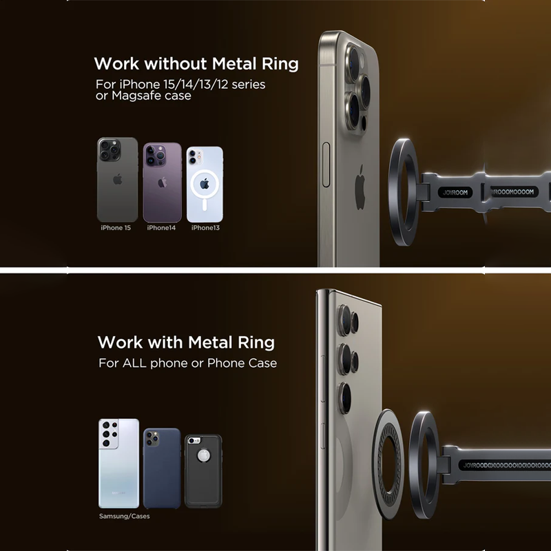 Joyroom JR-ZS403 Foldable Magnetic Car Phone Mount Joyroom.pk