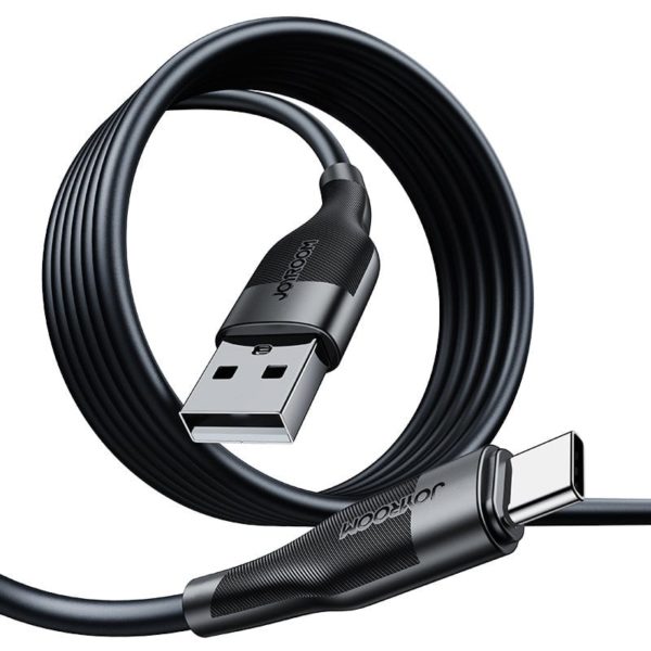 S-1030M12 JOYROOM USB TYPE-C - 3Amp Data Cable BLACK JOYROOM