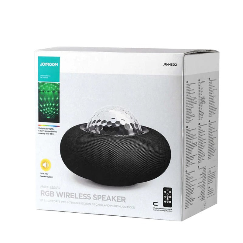 JR-MS02 MAYA SERIES RGB WIRELESS SPEAKER