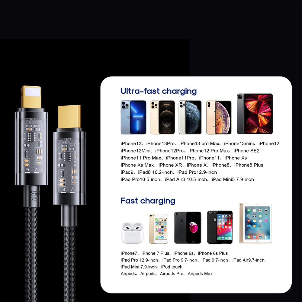 Joyroom S-CL020A12 20W Type-C to Lightning Cable 1.2M Joyroom.pk