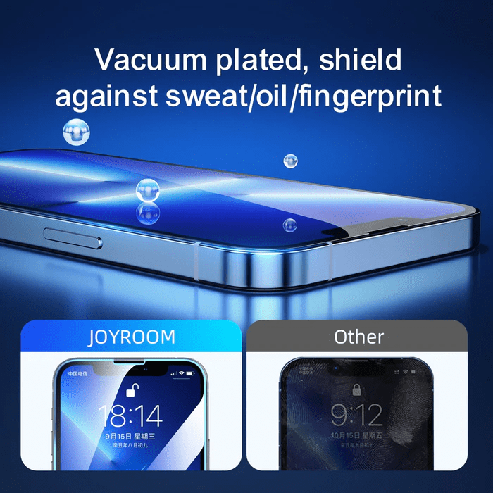 JR-FP934 JOYROOM HD Tempered Glass Screen Protector with Tray for iPhone 12 Pro -2 PCS Joyroom.pk