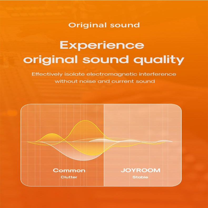 SY-A03 JOYROOM Type-C To 3.5mm Hi-fi Audio Cable Joyroom.pk