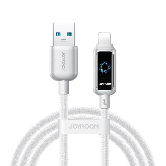 Joyroom S-A55 3A Auto Power-Off Fast Charging Data Cable USB-A to Lightning - 1.2m Joyroom.pk