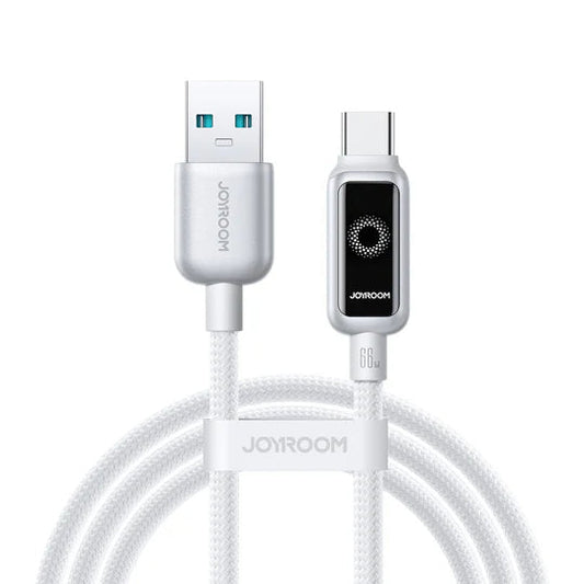 Joyroom S-A55 66W Auto Power-Off Fast Charging Data Cable USB-A to Type-C 1.2m Joyroom.pk