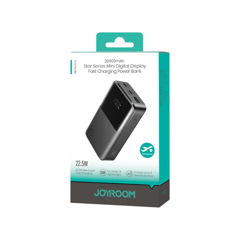 Joyroom JR-QP192 Mini Star Series Power Bank 20000mAh Joyroom.pk