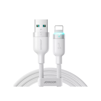 Joyroom S-A63 StarWay Series 3A Auto Power-Off Fast Charging Data Cable (USB-A to Lightning) 1.2m Joyroom.pk