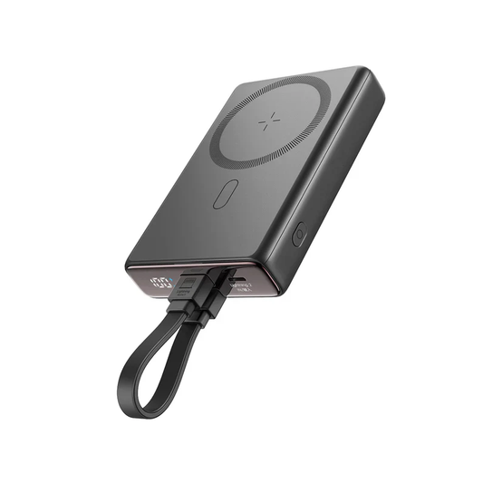 Joyroom JR-PBM01 20W Magnetic Wireless Power Bank with Built-in Cable & Kickstand 10000mAh JOYROOM
