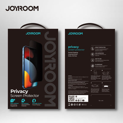 HQ-Z34 JOYROOM PRIVACY GLASS PROTECTOR FOR IP15 PRO 6.1 INCH JOYROOM