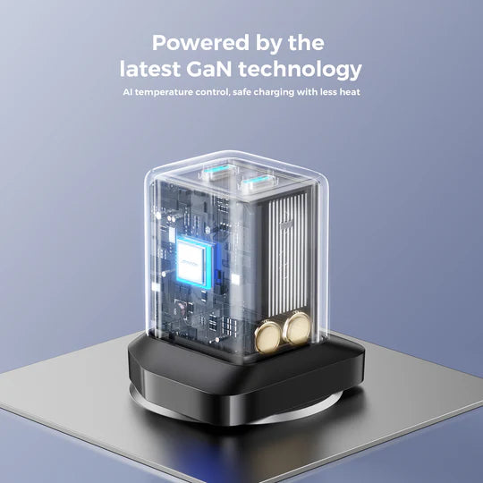 JOYROOM JR-TCG17 45W Dual-Port (2C) Charger - Black Joyroom.pk