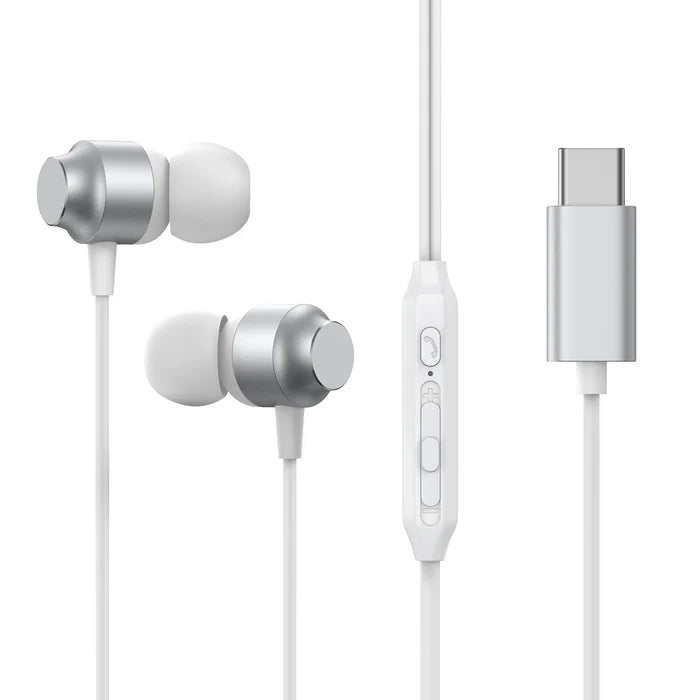 JR-EC06 JOYROOM TYPE-C Series In-Ear Metal Wired Earphone Joyroom.pk