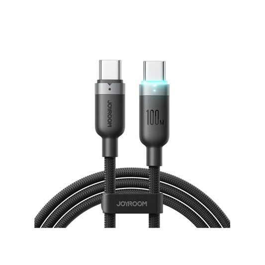 Joyroom S-A63 StarWay Series 100W Auto Power-Off Fast Charging Data Cable (Type-C to Type-C) 1.2m Joyroom.pk