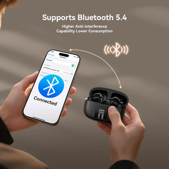 JR-FN3 ANC+ENC True Wireless Bluetooth Earphones - Black Joyroom.pk