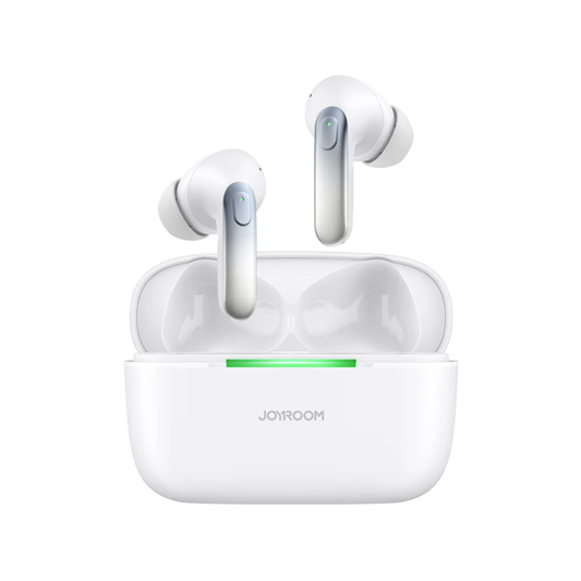 JR-BC1 JOYROOM TRUE WIRELESS ANC EARBUDS-WITH COVER - WHITE JOYROOM