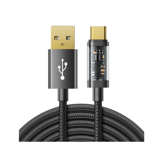 Joyroom S-UC027A12 USB-A To Type-C 3A Cable 1.2M Black