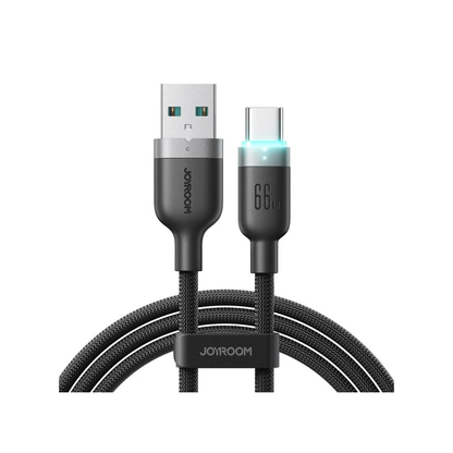 Joyroom S-A63 StarWay Series 66W Auto Power-Off Fast Charging Data Cable (USB-A to Type-C) 1.2m Joyroom.pk