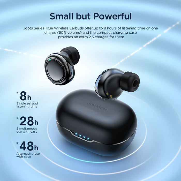 JR-DB1 JOYROOM JDOTS SERIES TRUE WIRELESS EARBUDS - BLACK Joyroom.pk