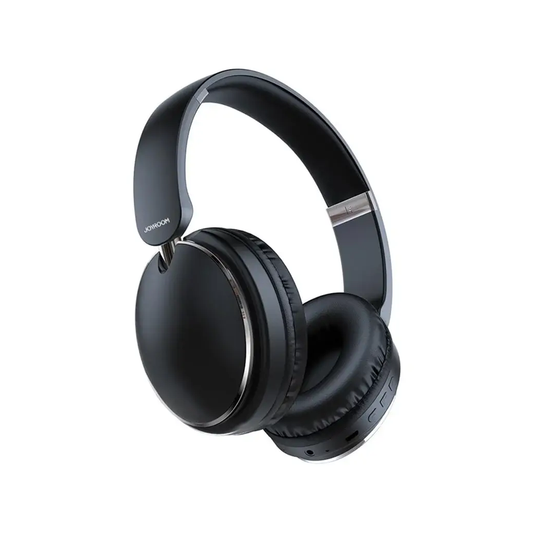 JR-HL2 JOYROOM WIRELESS FOLDABLE HEADSET BLACK - 40MM DRIVER WITH A2DP BT PROTOCOL JOYROOM