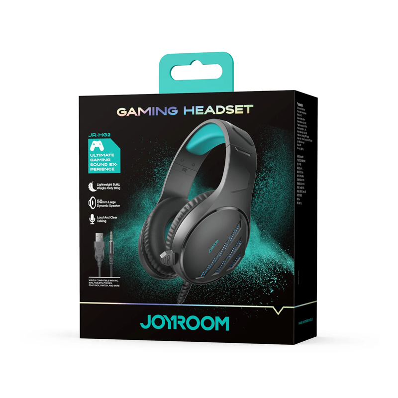 Joyroom JR-HG2 Gaming Headset - Black Joyroom.pk