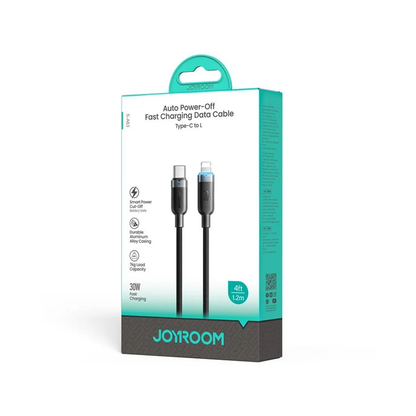 Joyroom S-A63 StarWay Series 30W Auto Power-Off Fast Charging Data Cable (Type-C to Lightning) 1.2m Joyroom.pk