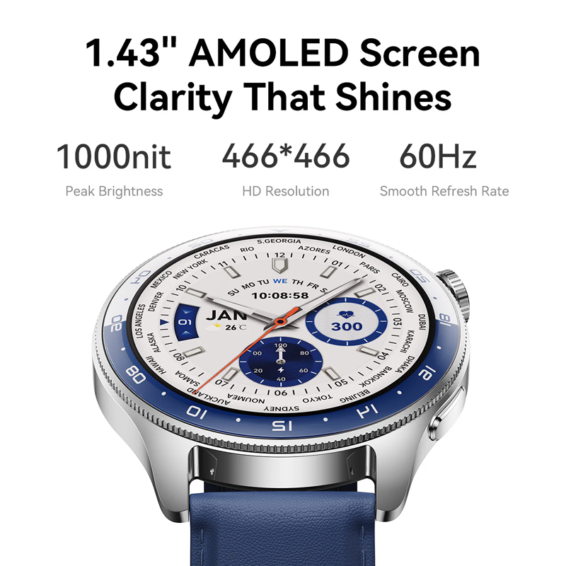 Joyroom JR-FC3 Classic AMOLED Bluetooth Calling Smart Watch Joyroom.pk