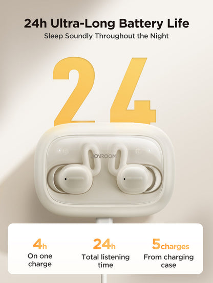 JR-TS1 TRUE WIRELESS SLEEP EARBUDS - EARWINGS WITH NOISE CANCELLATION Joyroom.pk