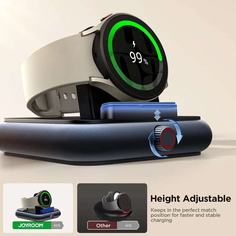 Joyroom JR-WQW02 Magnetic Wireless Watch Charger (Non Warranty) Joyroom.pk