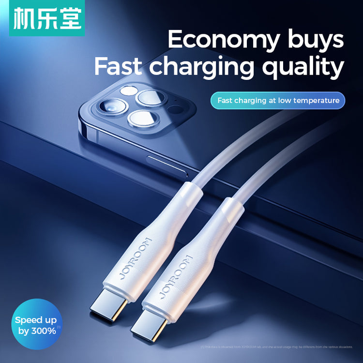 S-1230M3 JOYROOM Type-C To Type C 1.2M Fast Charging Cable JOYROOM