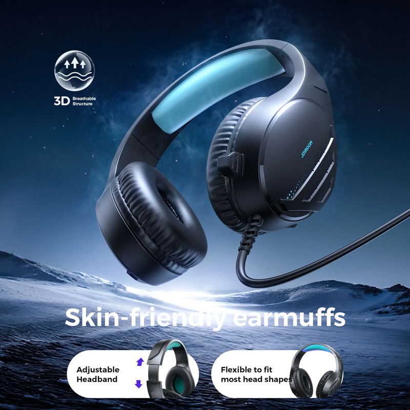 Joyroom JR-HG2 Gaming Headset - Black Joyroom.pk