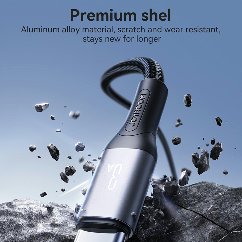 Joyroom S-A28 3A Fast Charging Data Cable USB-A To Type-C 2M Joyroom.pk