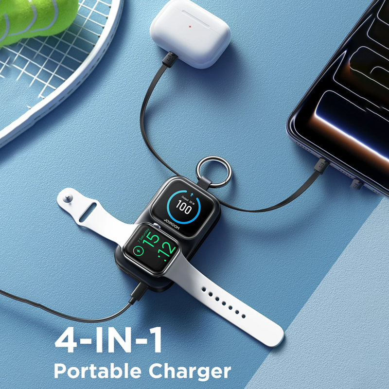 Joyroom JR-W19 5000mAh Portable Watch Wireless Charger Joyroom.pk