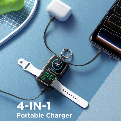 Joyroom JR-W19 5000mAh Portable Watch Wireless Charger Joyroom.pk