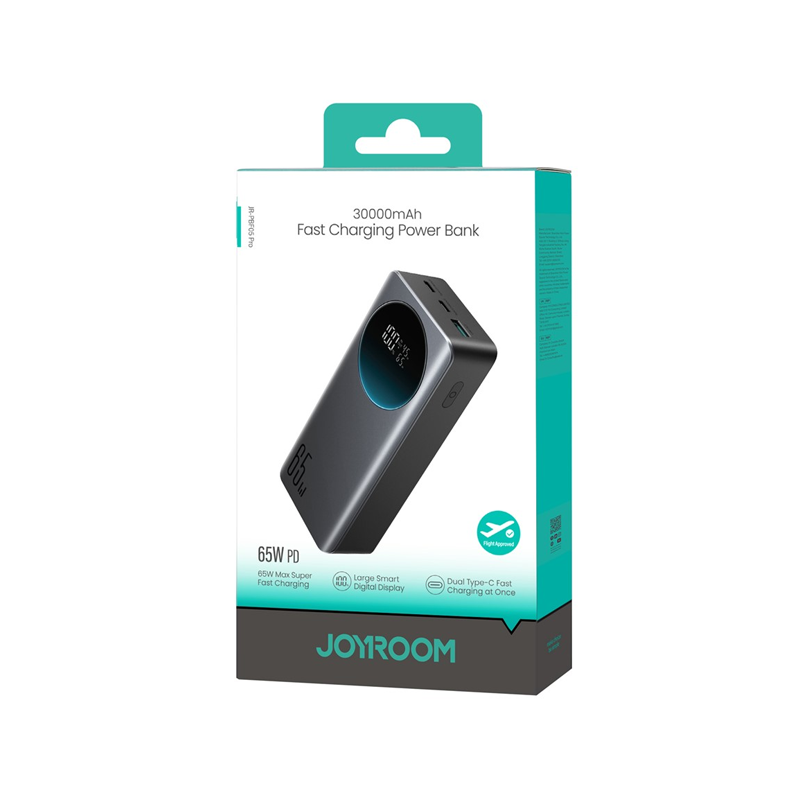 Joyroom JR-PBF05 Pro 65W Digital Display 30000mAh Power Bank Joyroom.pk