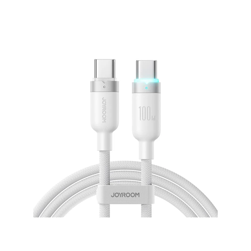 Joyroom S-A63 StarWay Series 100W Auto Power-Off Fast Charging Data Cable (Type-C to Type-C) 1.2m Joyroom.pk