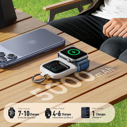 Joyroom JR-W19 5000mAh Portable Watch Wireless Charger Joyroom.pk