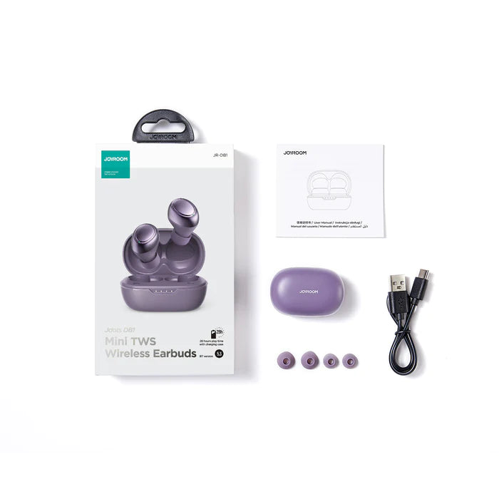 JR-DB1 JOYROOM JDOTS SERIES TRUE WIRELESS EARBUDS - BLACK Joyroom.pk
