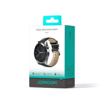 JR-FC2 JOYROOM CLASSIC SERIES SMART WATCH (MAKE/ANSWER CALL) BLACK JOYROOM