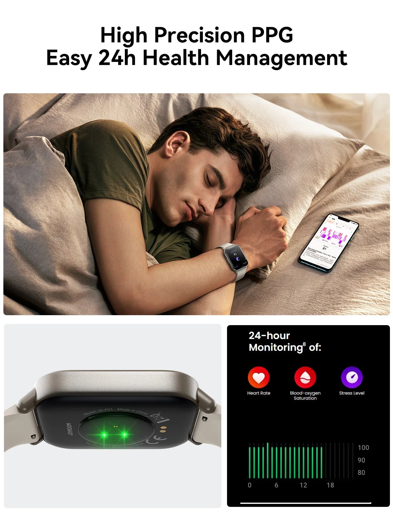 JOYROOM Fit-life Series JR-FT3S Smart Watch (Answer/Make Call) Joyroom.pk