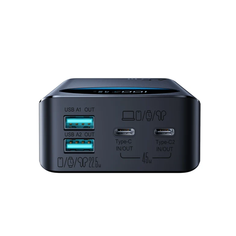 JR-PBF02 Pro 45W Power Bank 20000mAh-Black Joyroom.pk